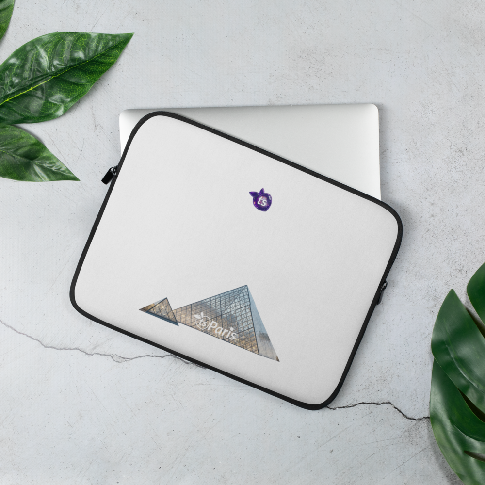 tsgabrielle® • París - La Pirámide del Louvre • Fundas para Laptop • 2 Tamaños - 13" y 15" - View 4