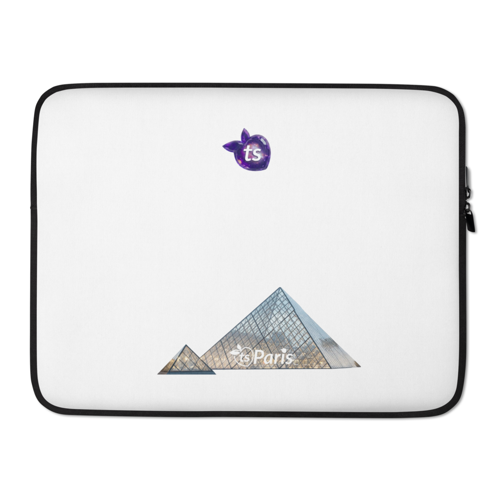 tsgabrielle® • París - La Pirámide del Louvre • Fundas para Laptop • 2 Tamaños - 13" y 15"