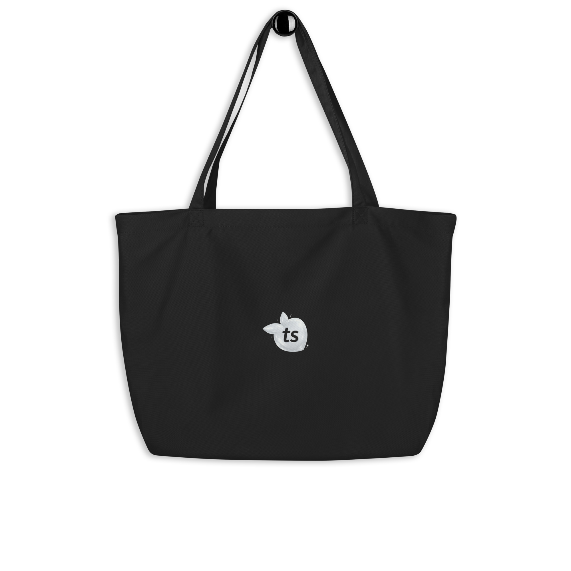 tsgabrielle® • Paris - Da Vinci • Large bolsa tote • negro • Cotton Organic - View 4