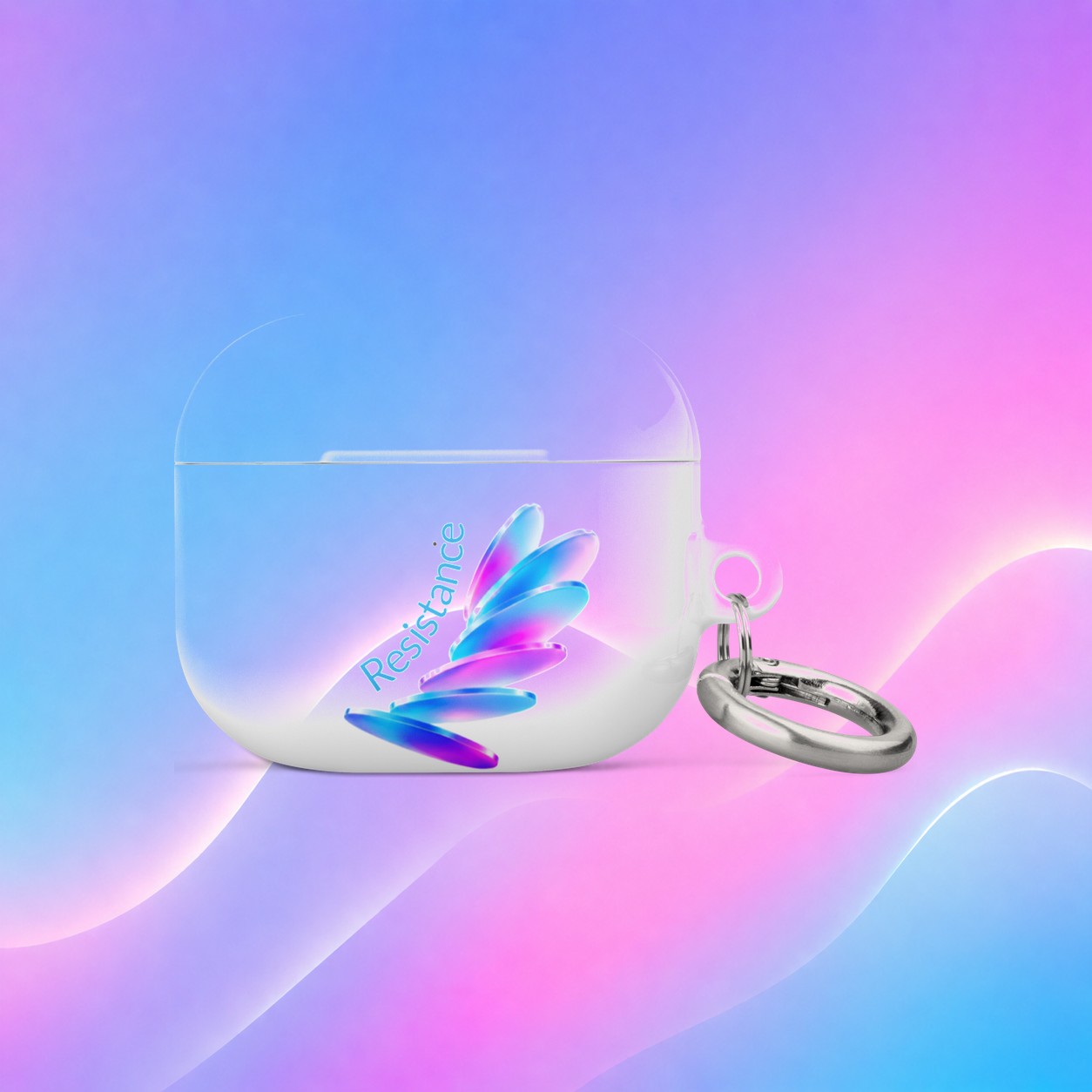 tsgabrielle® • Pride 26 • Funda Compatible con AirPods® • Blanca