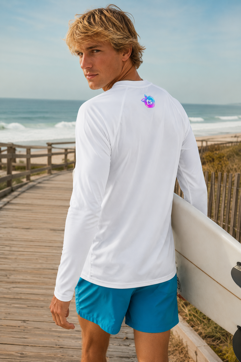 tsgabrielle® • Selección Masculina • Pride 26 • Rash Guard • Blanco - View 3