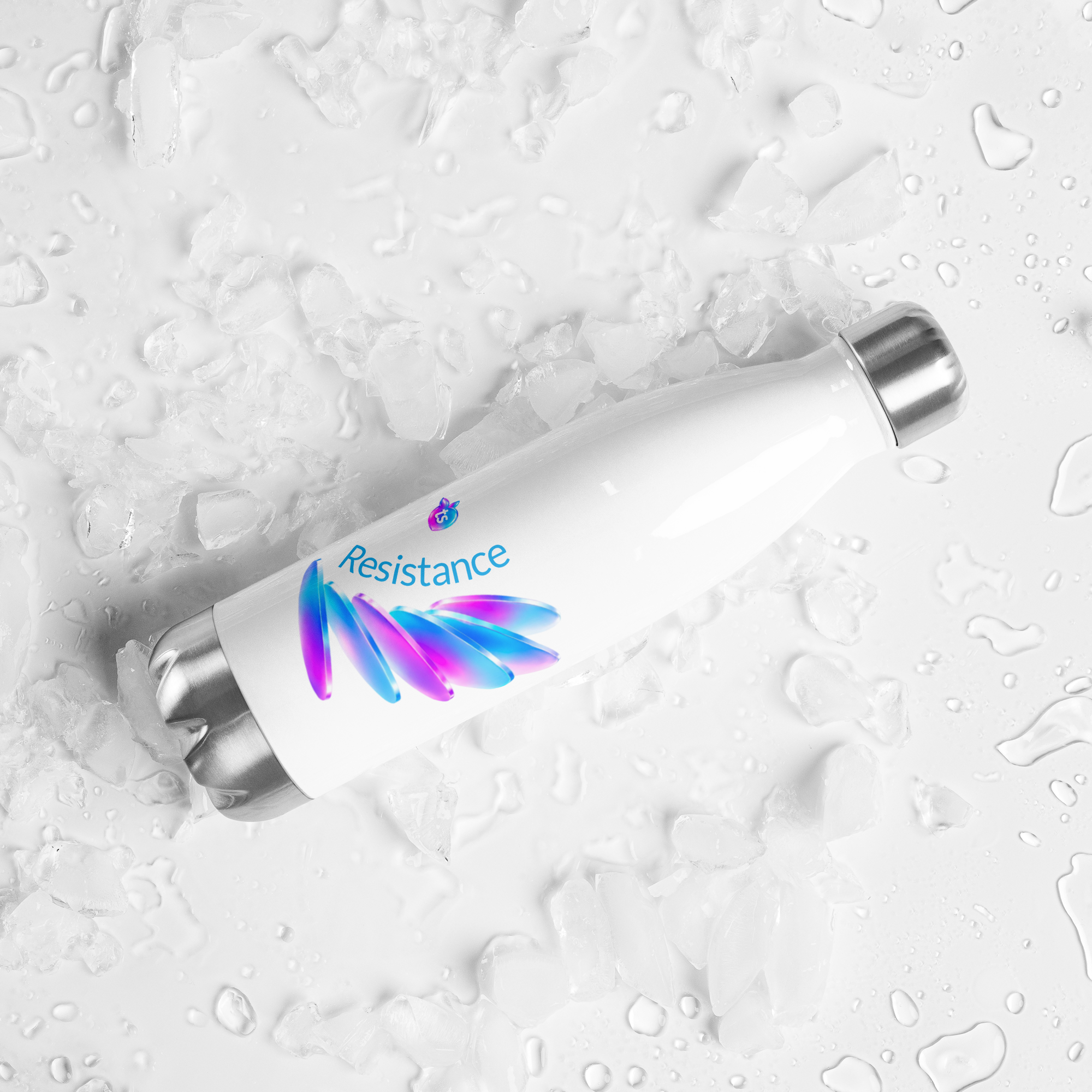 tsgabrielle® • Pride 26 • Botella de Agua • Blanca • Acero Inoxidable • 17 oz - View 6