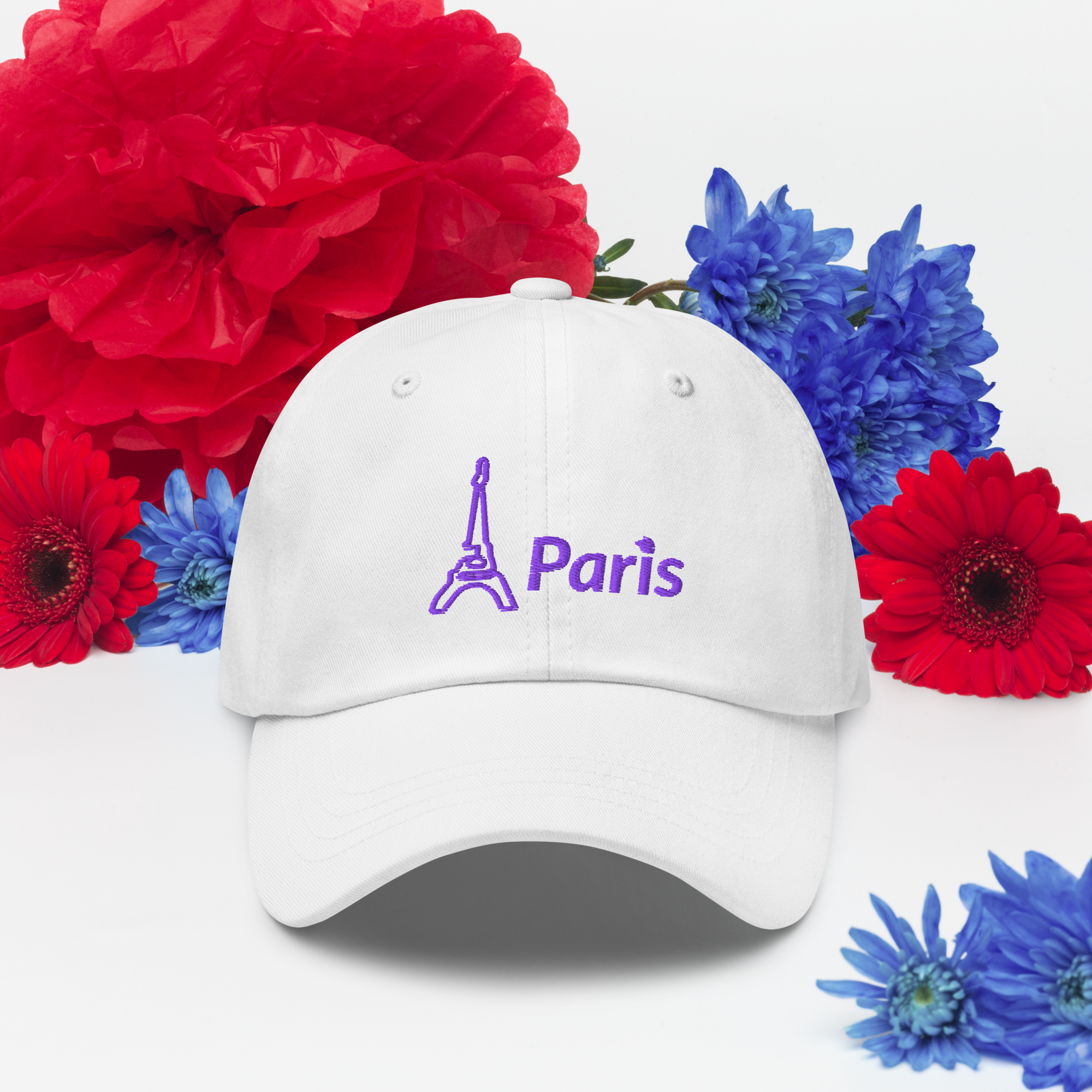 tsgabrielle® • Paris - La Tour Eiffel • Gorra • Blanca - View 17