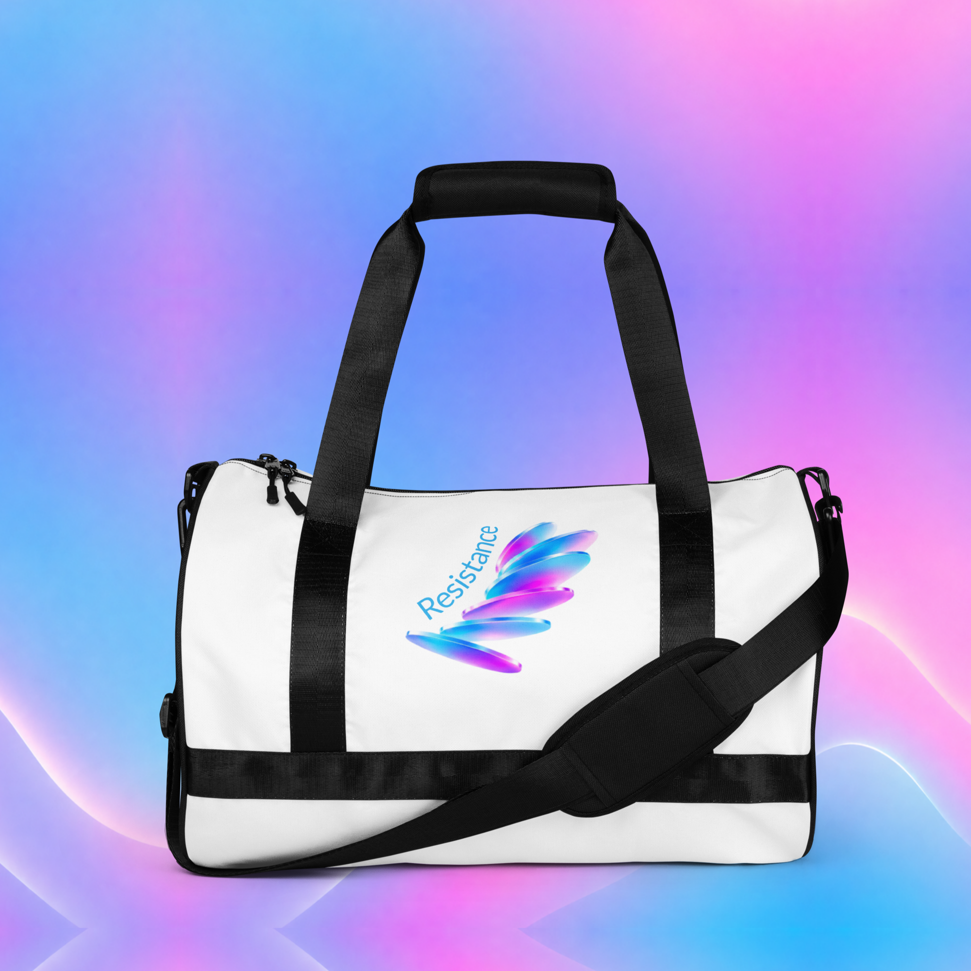 tsgabrielle® • Pride 26 • Bolsa de Gimnasio • Blanca