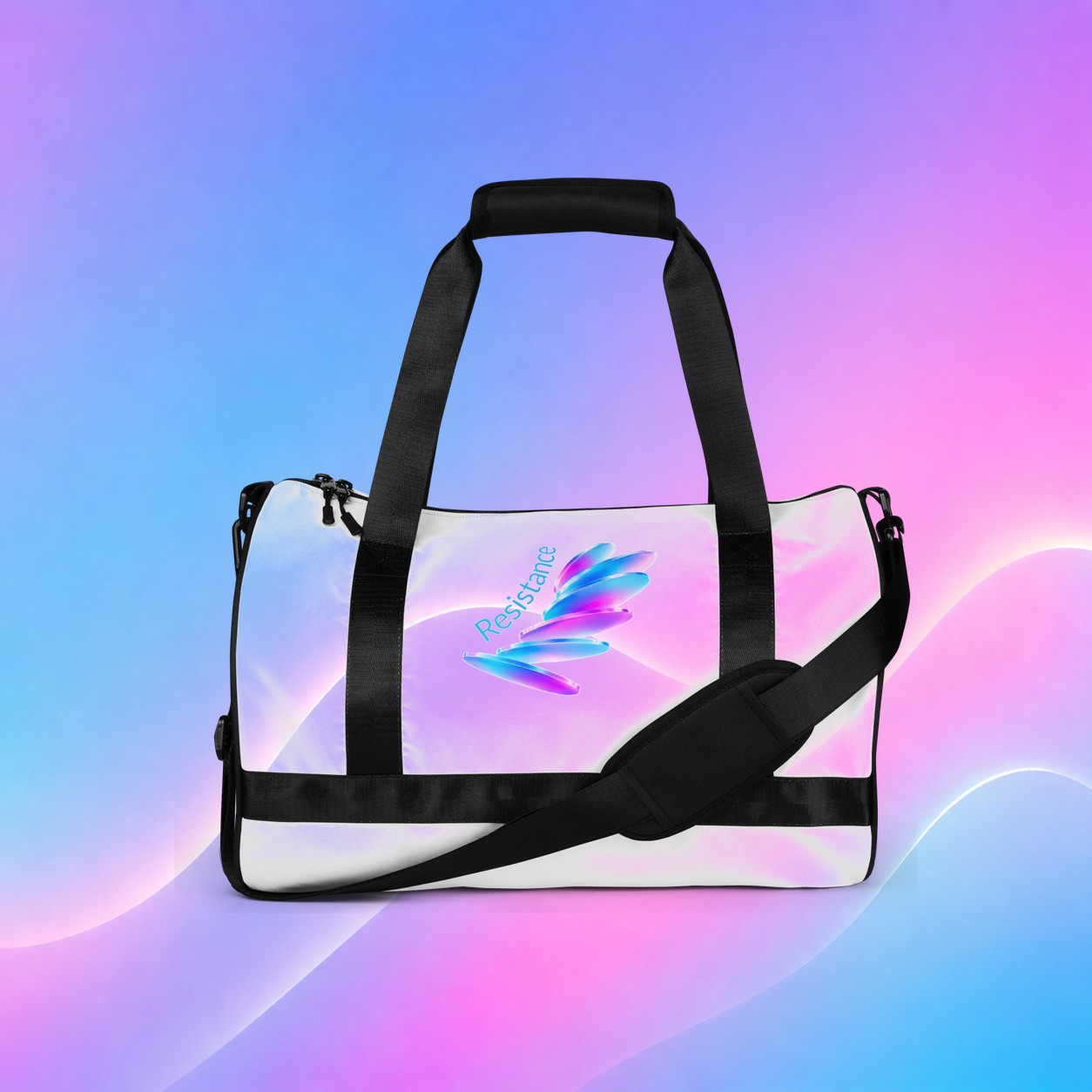 tsgabrielle® • Pride 26 • Bolsa de Gimnasio • Blanca