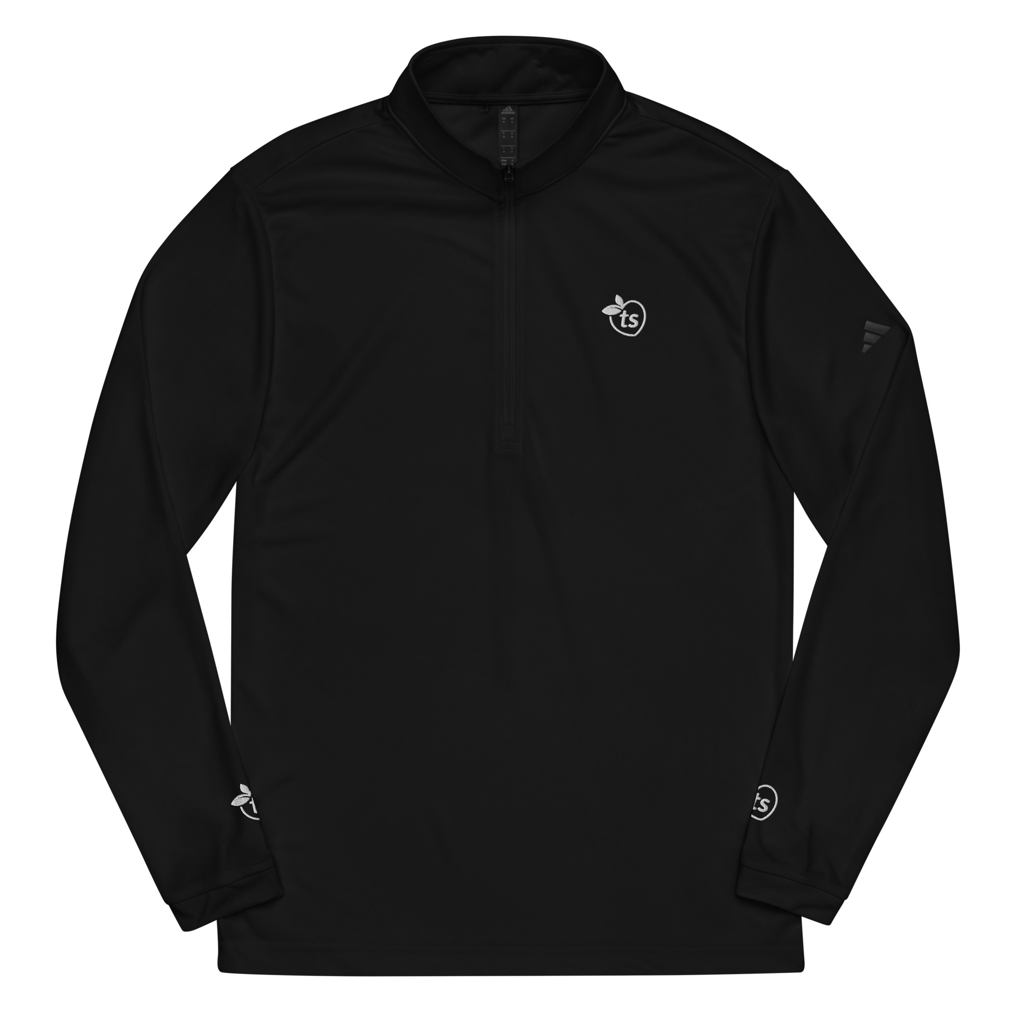 adidas® x tsgabrielle® • Para Él • Sudadera con Cuarto de Cremallera • Tonos Oscuros