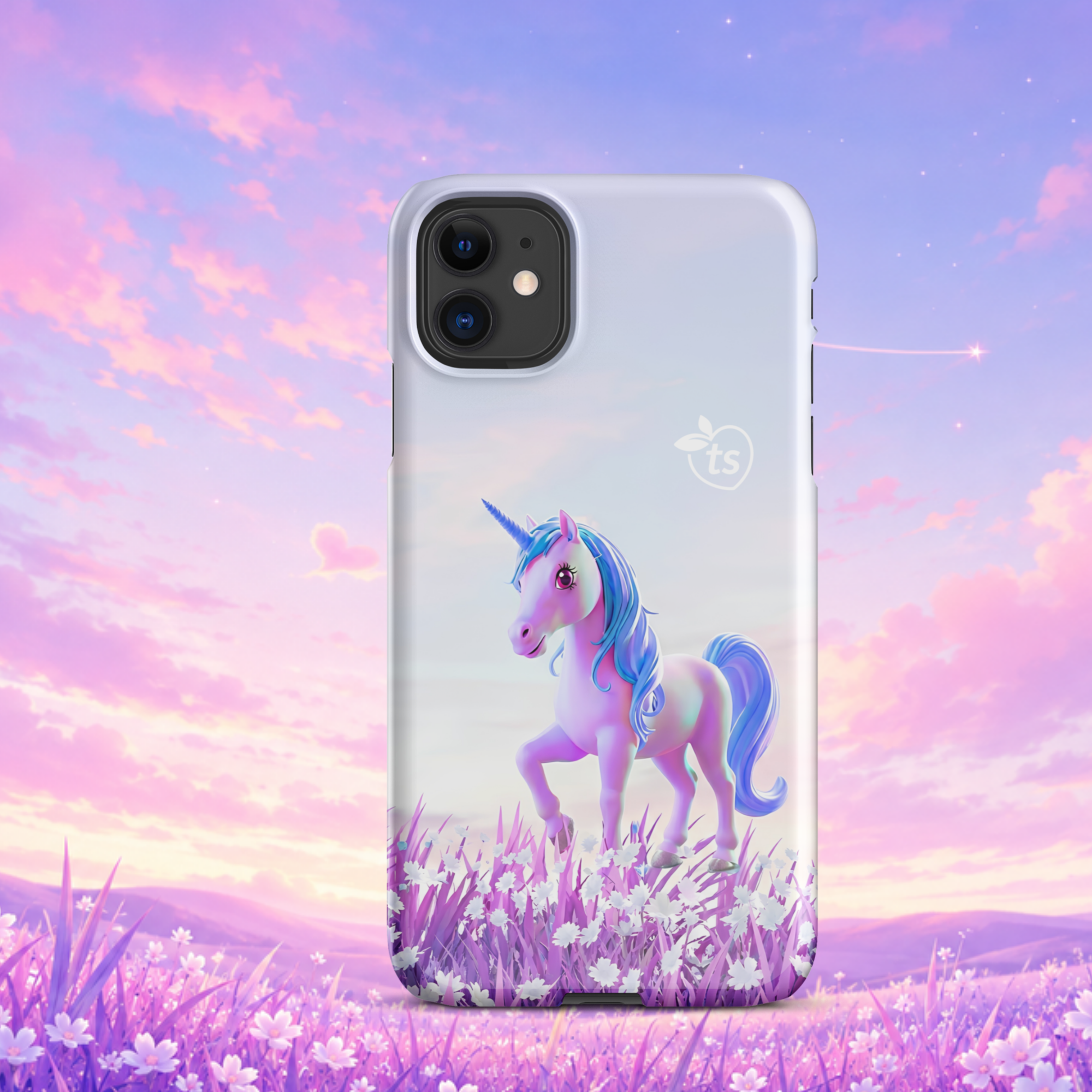 tsgabrielle® • Unicorn - Seraphina • funda snap compatible con iPhone® • modelos recientes
