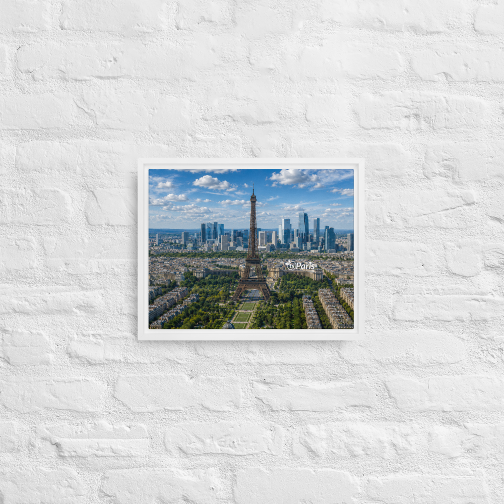 tsgabrielle® • Paris - La Tour Eiffel • lienzo enmarcado • 11" x 14" - View 6