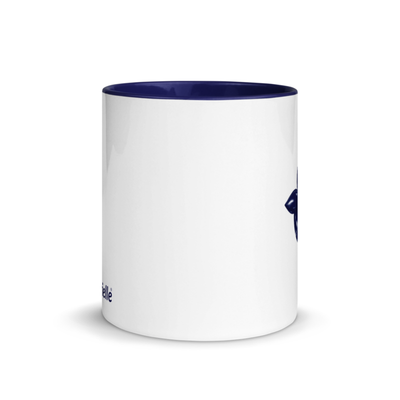 tsgabrielle® • taza with Color Dark azul Inside • ceramica • 11 oz