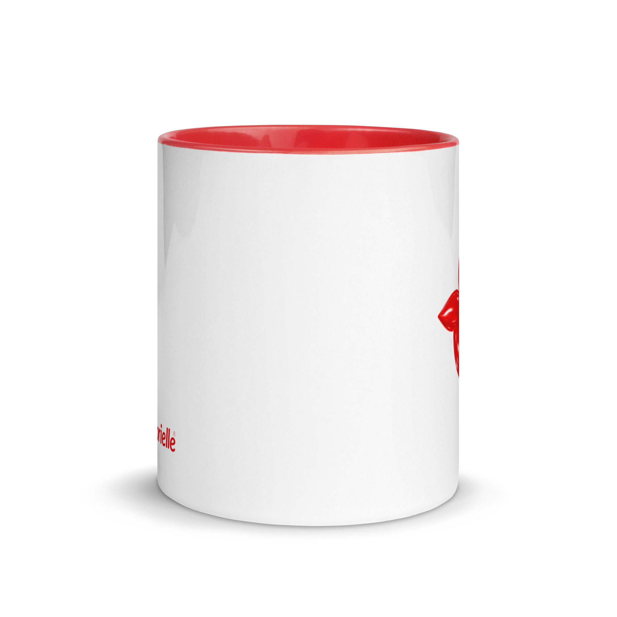 tsgabrielle® • taza with Color rojo Inside • ceramica • 2 Sizes
