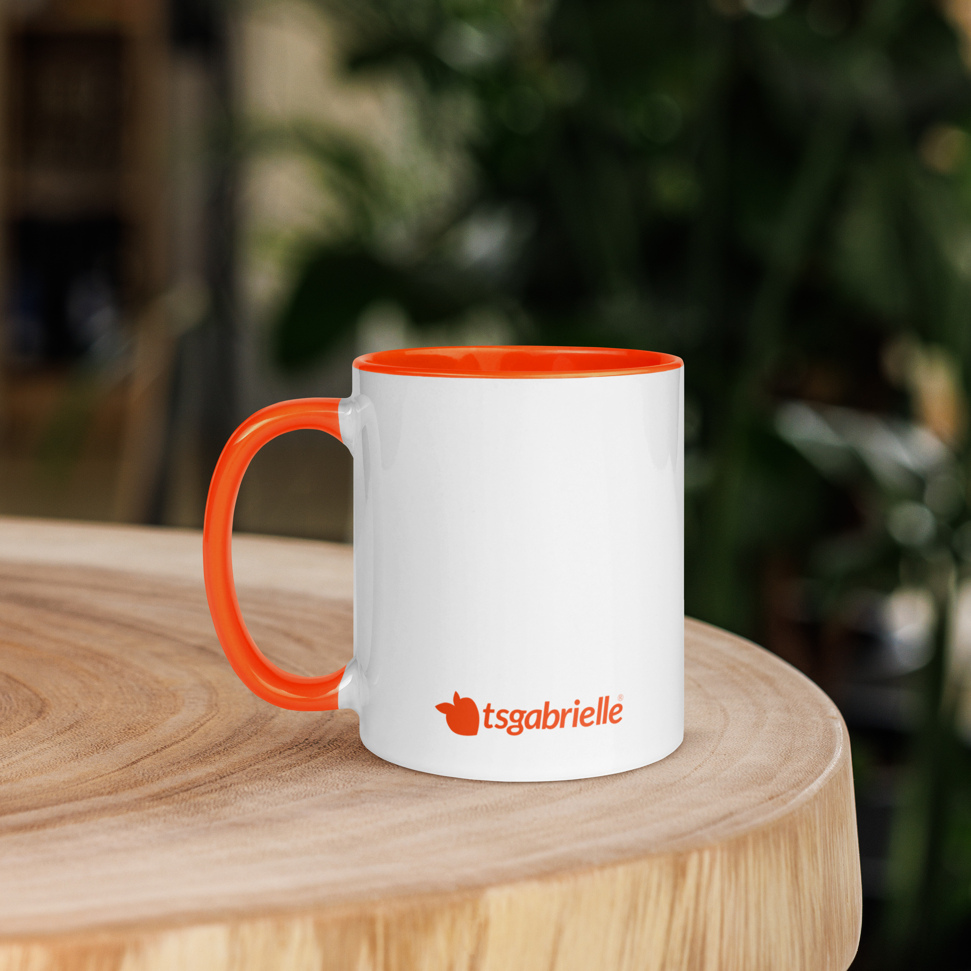 tsgabrielle® • Taza con Interior Naranja • Cerámica • 11 oz - View 7