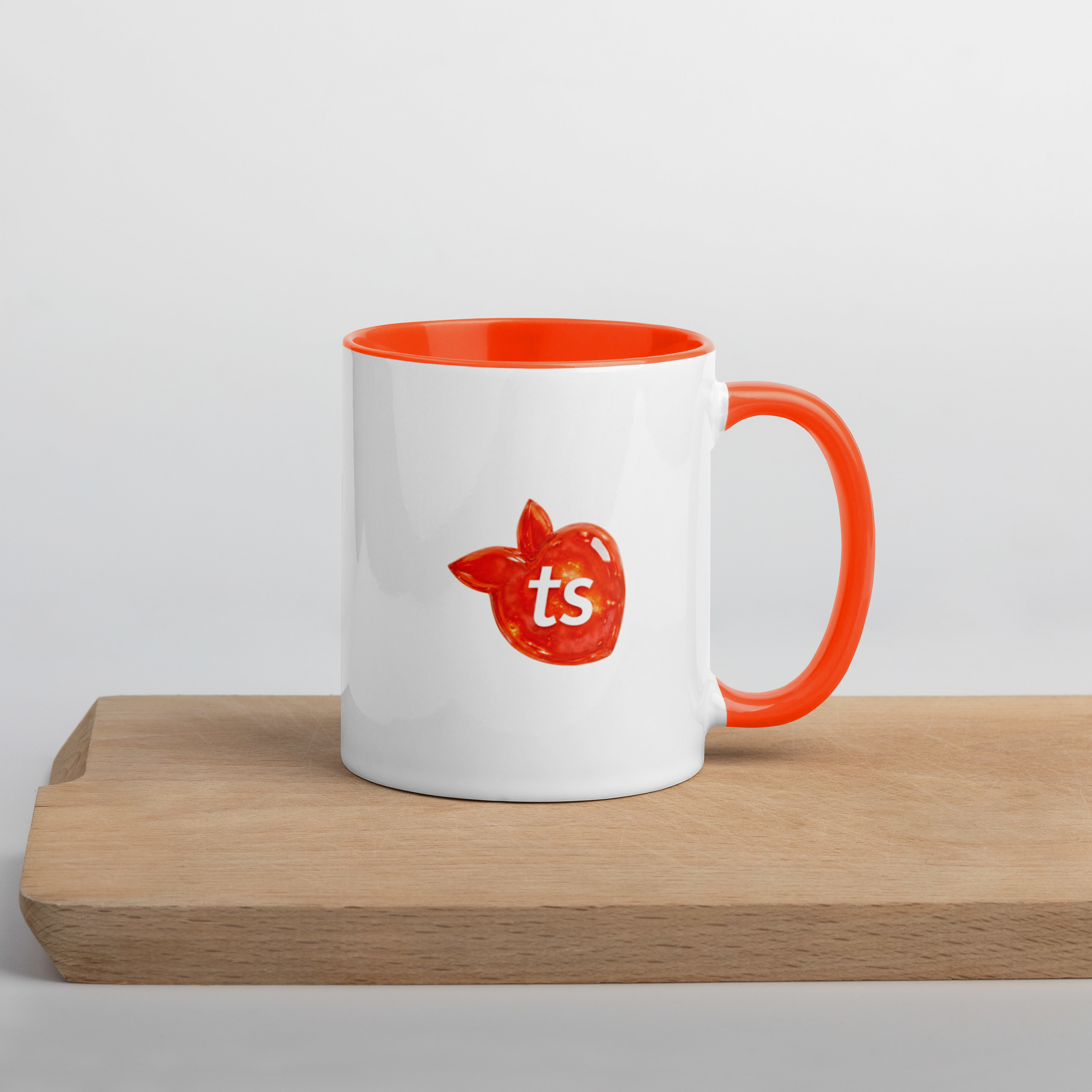 tsgabrielle® • Taza con Interior Naranja • Cerámica • 11 oz - View 8