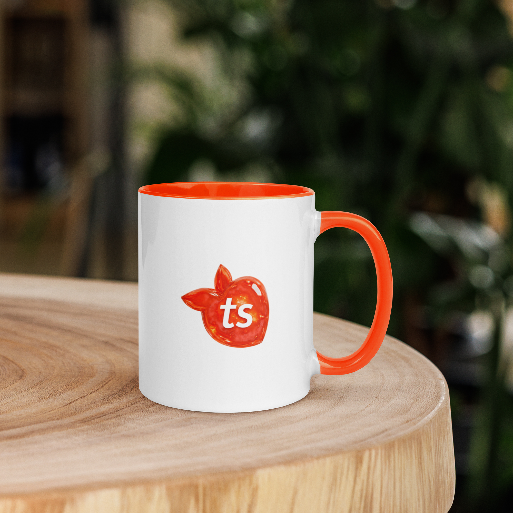 tsgabrielle® • Taza con Interior Naranja • Cerámica • 11 oz - View 12