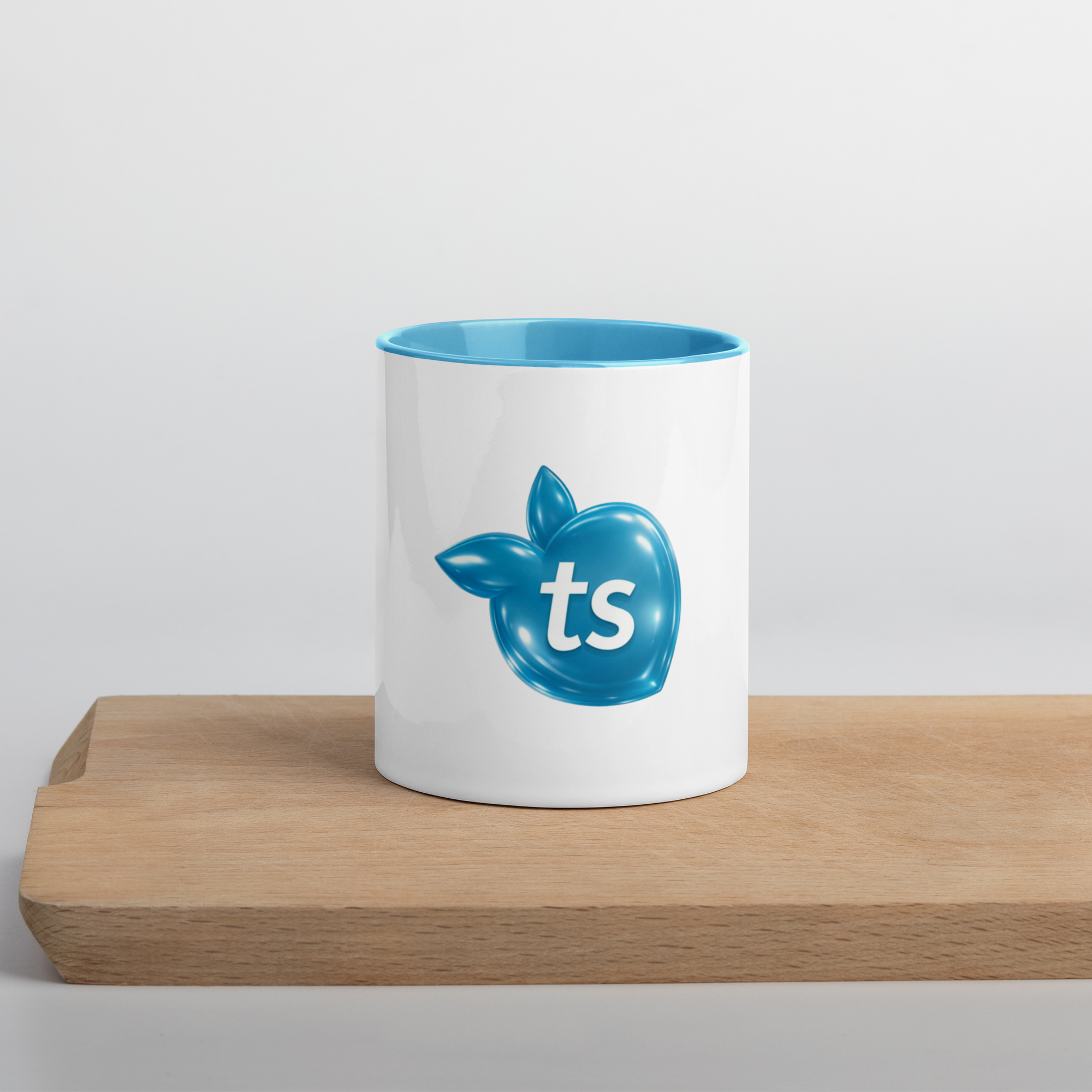 tsgabrielle® • Taza con interior color azul claro • Cerámica • 2 tamaños - View 6