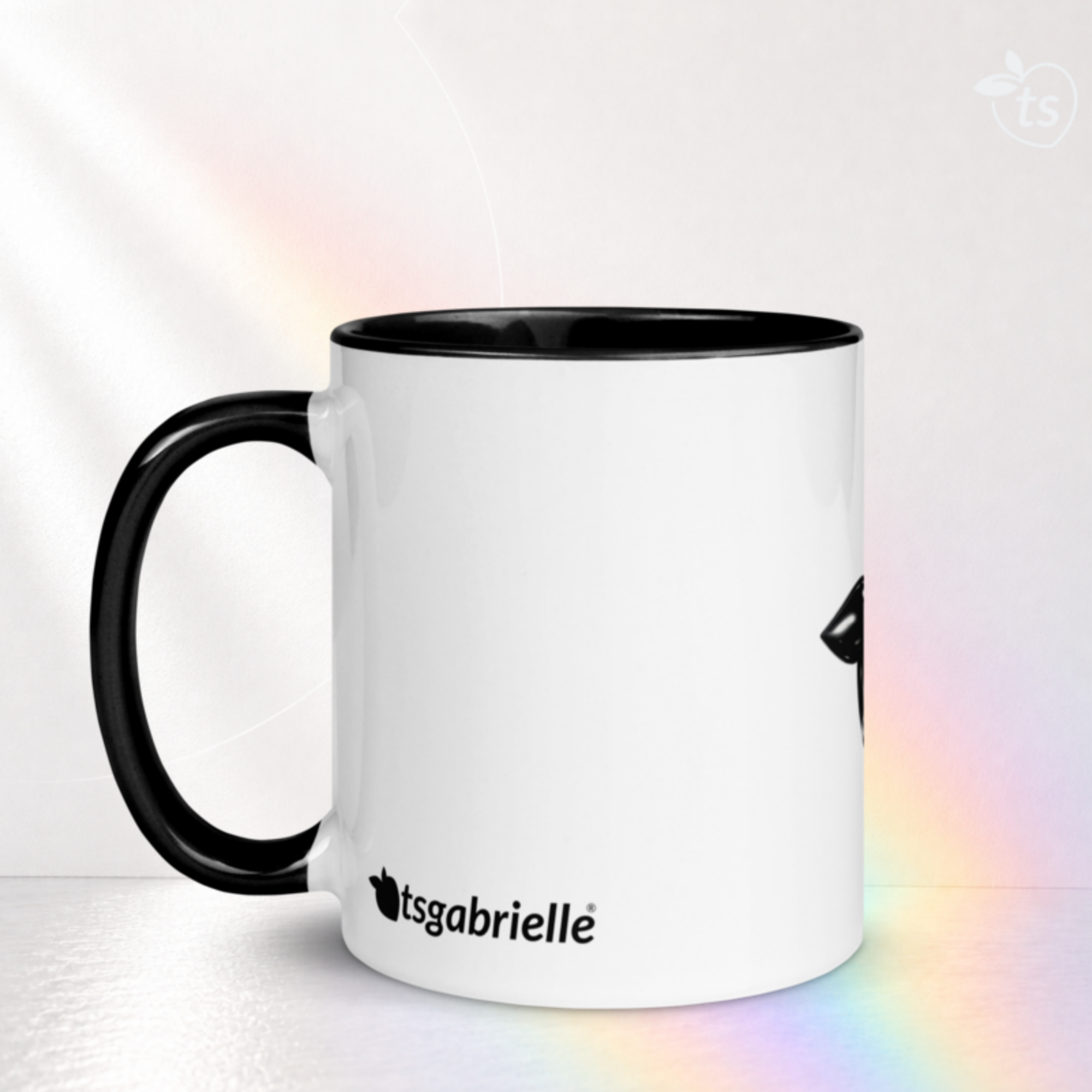tsgabrielle® • Taza con Interior Color Negro • Cerámica • 2 Tamaños - View 18