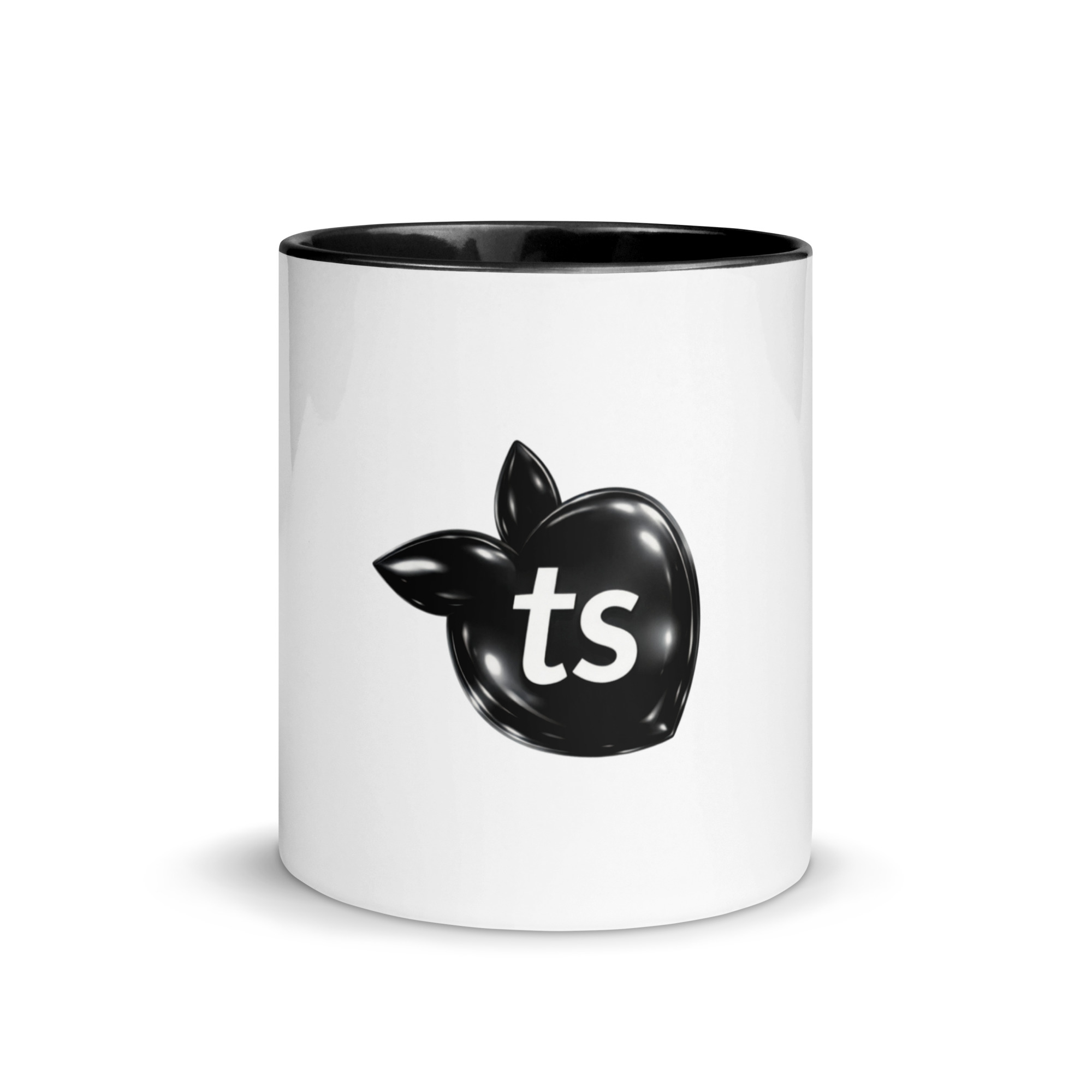 tsgabrielle® • Taza con Interior Color Negro • Cerámica • 2 Tamaños
