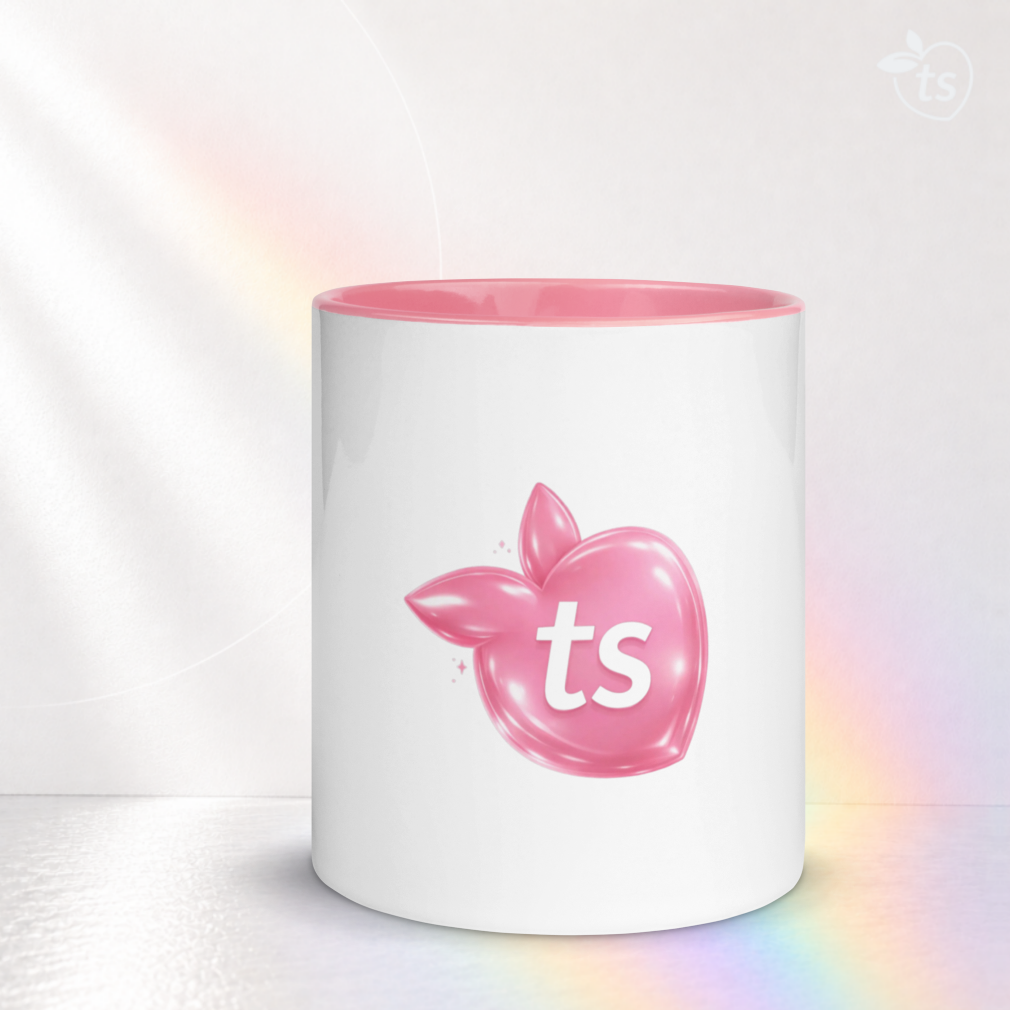 tsgabrielle® • Taza con Interior Rosa • Cerámica • 11 oz - View 10